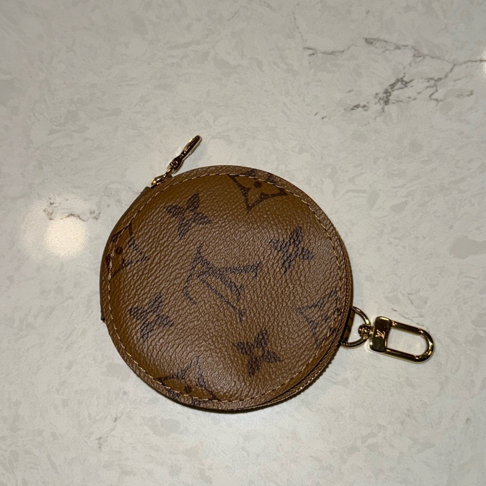 Brown Monogram Coin Purse